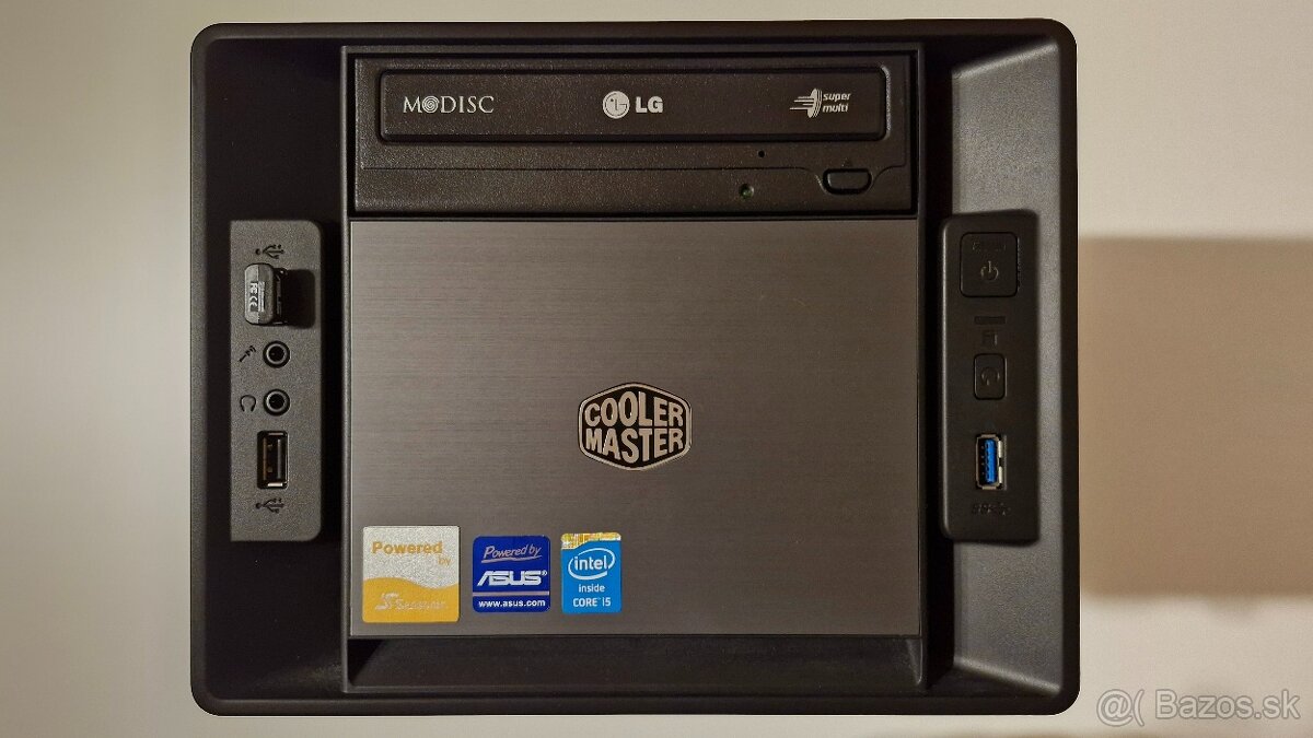 Mini-ITX, Intel i5-4670/3,4 GHz, 8GB RAM, GeForce GTX 1050Ti