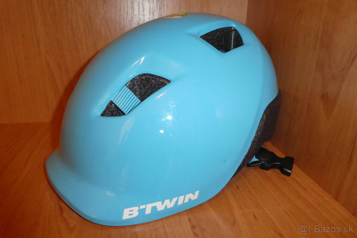 detská prilba bledomodrá 48-52 cm