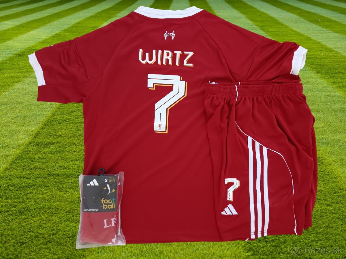 #7 Florian Wirtz detský dres Liverpool FC 25/26