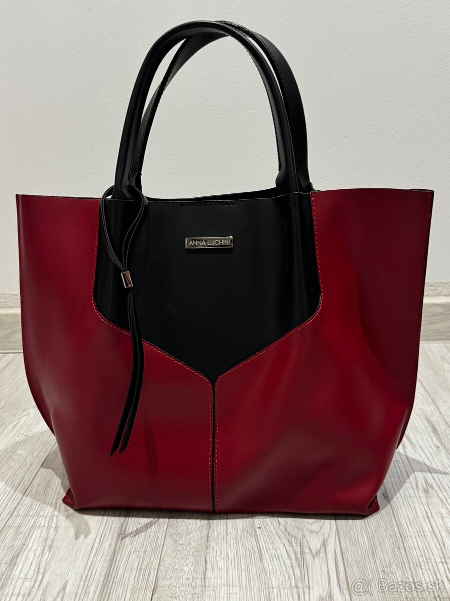 Dámska kožená kabelka Anna Luchini