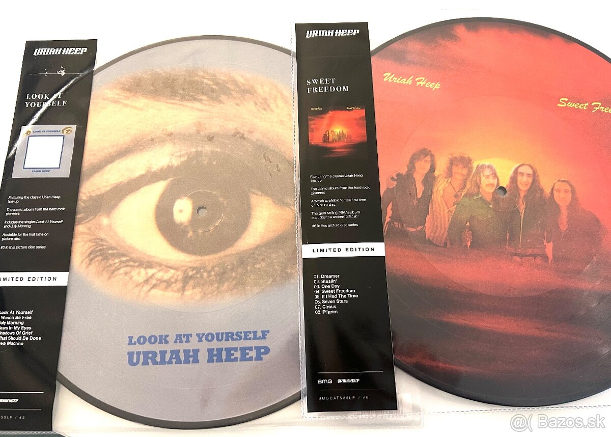 URIAH HEEP-PICTURE DISC🤟LP Limited Edition