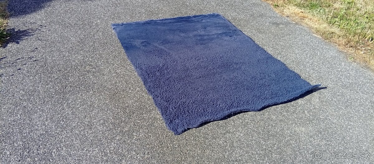 2x Koberec s vysokým vlasom