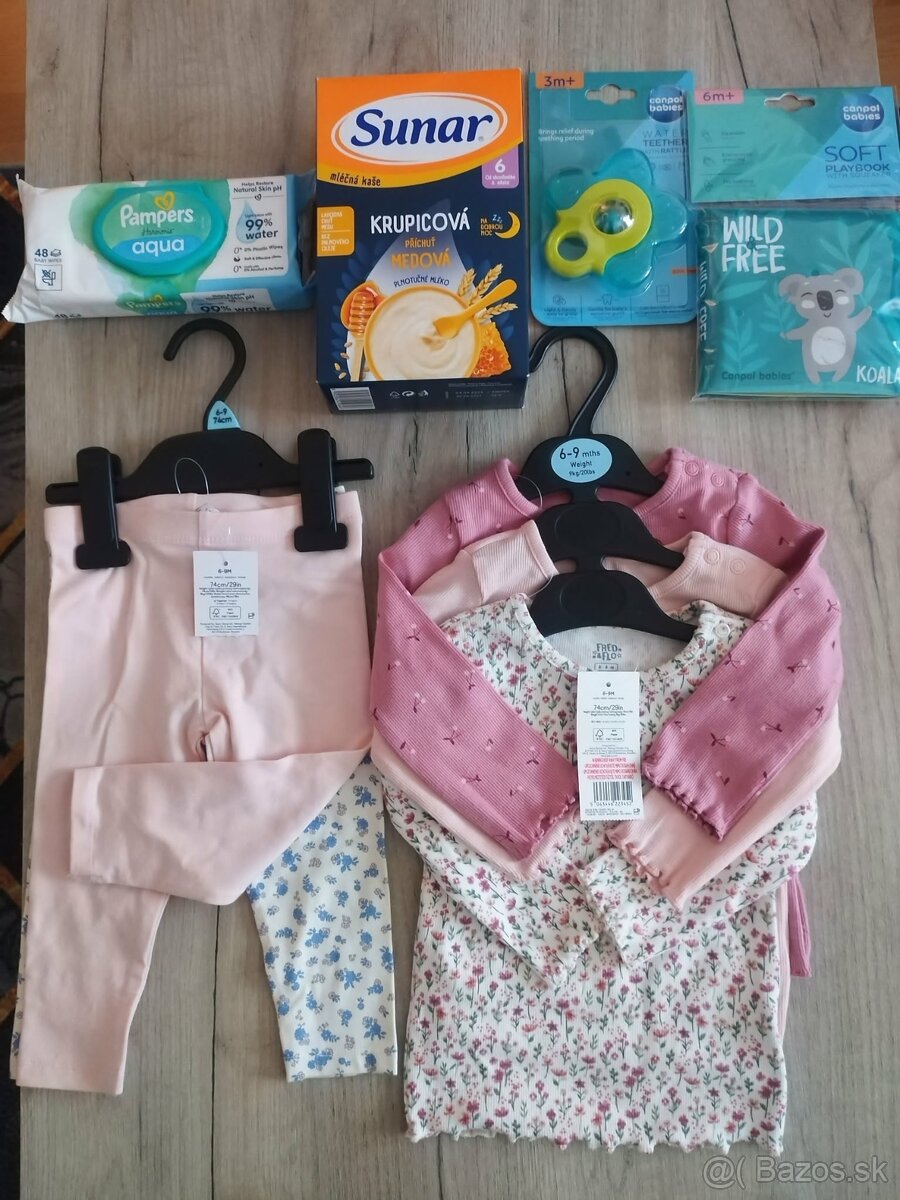 Predám dievčenský set od 6 do 9 mesiacov