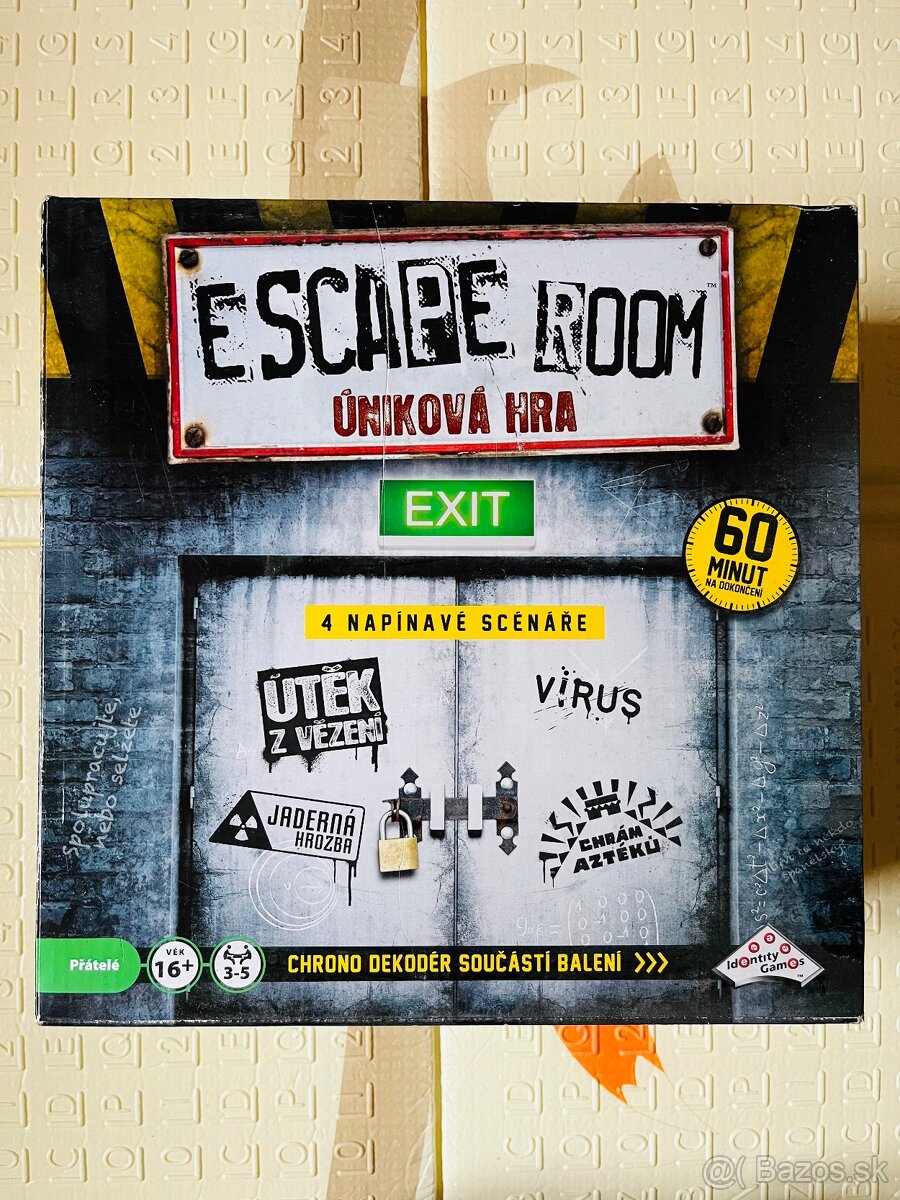Soločenská hra ESCAPE ROOM