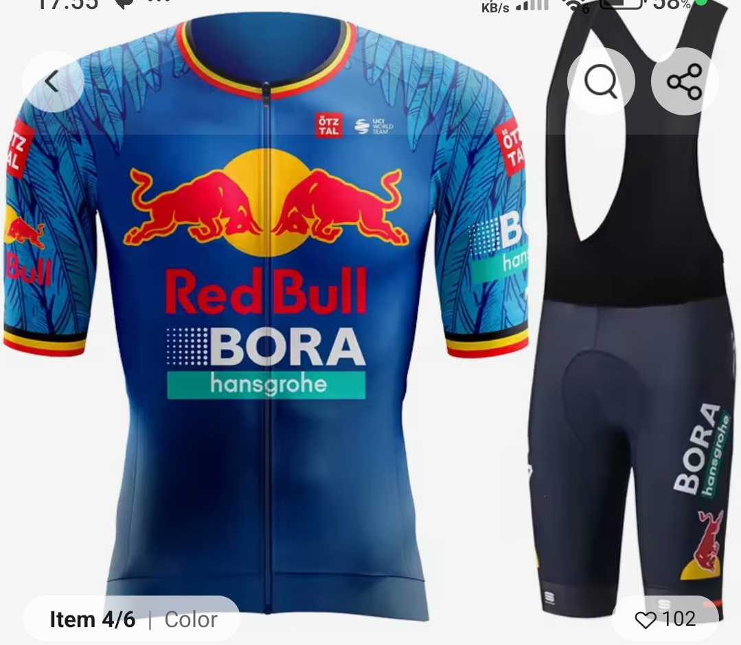 cyklo dres Red Bull