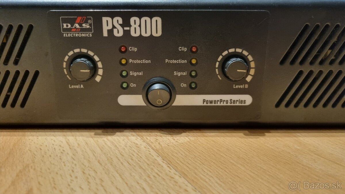 Predam koncovy zosilňovač DAS s výkonom 2x450W/4Ohmov