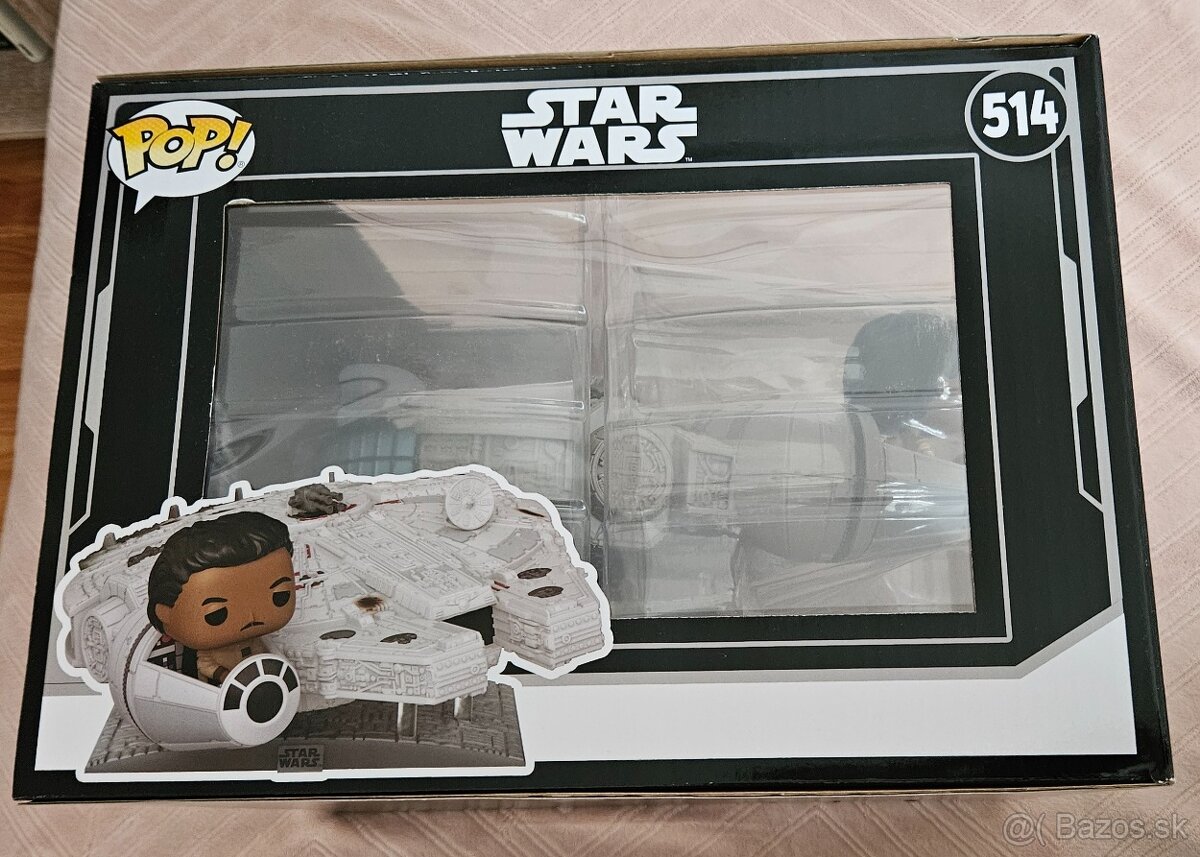 Funko Pop Star Wars Lando Calrissian in The Millennium Falco