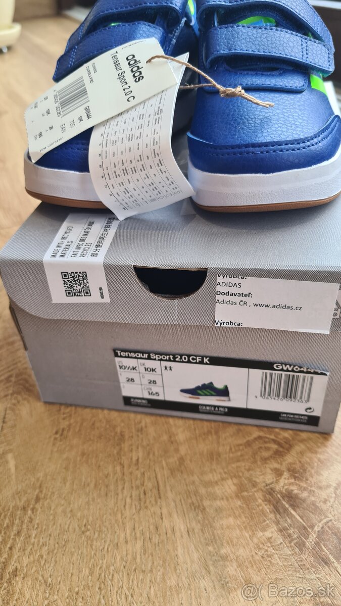 Detske kopačky Tensaur adidas, veľ. 28