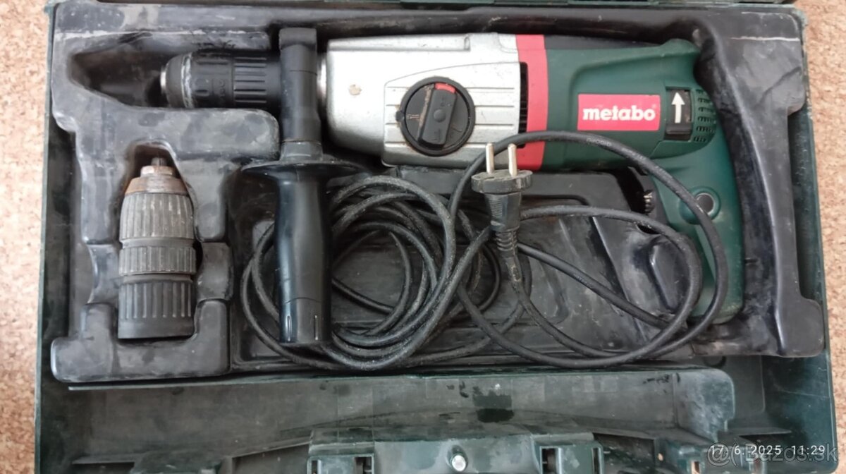 Metabo Elektrická vŕtačka z priklepom