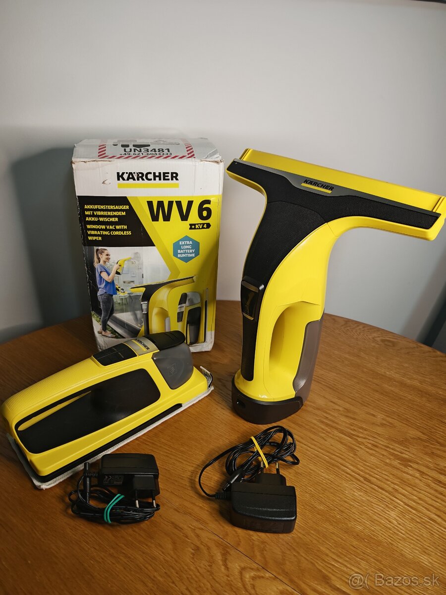 Kärcher WV 6 + KV 4 vysávač na okná a vibračná stierka