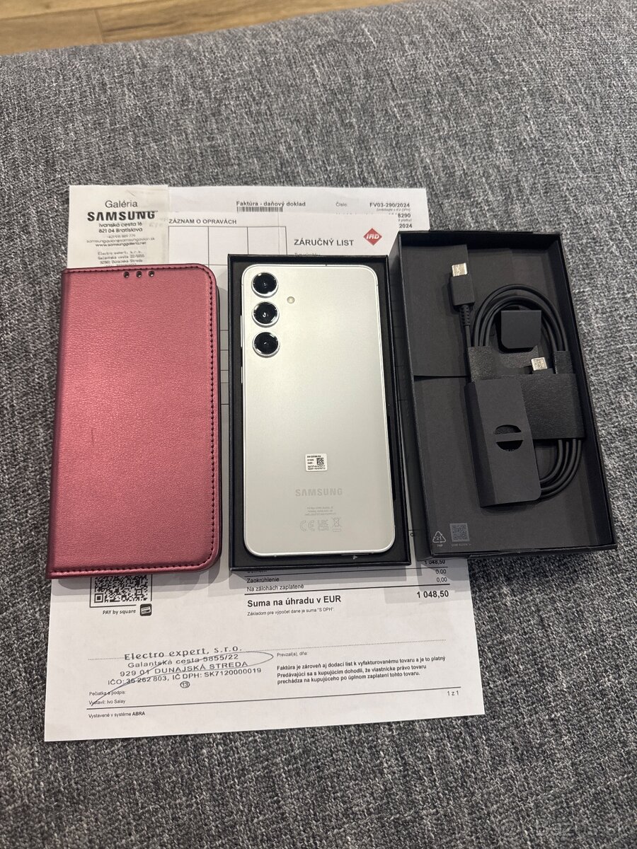 Samsung S24+ 512GB Marble Gray