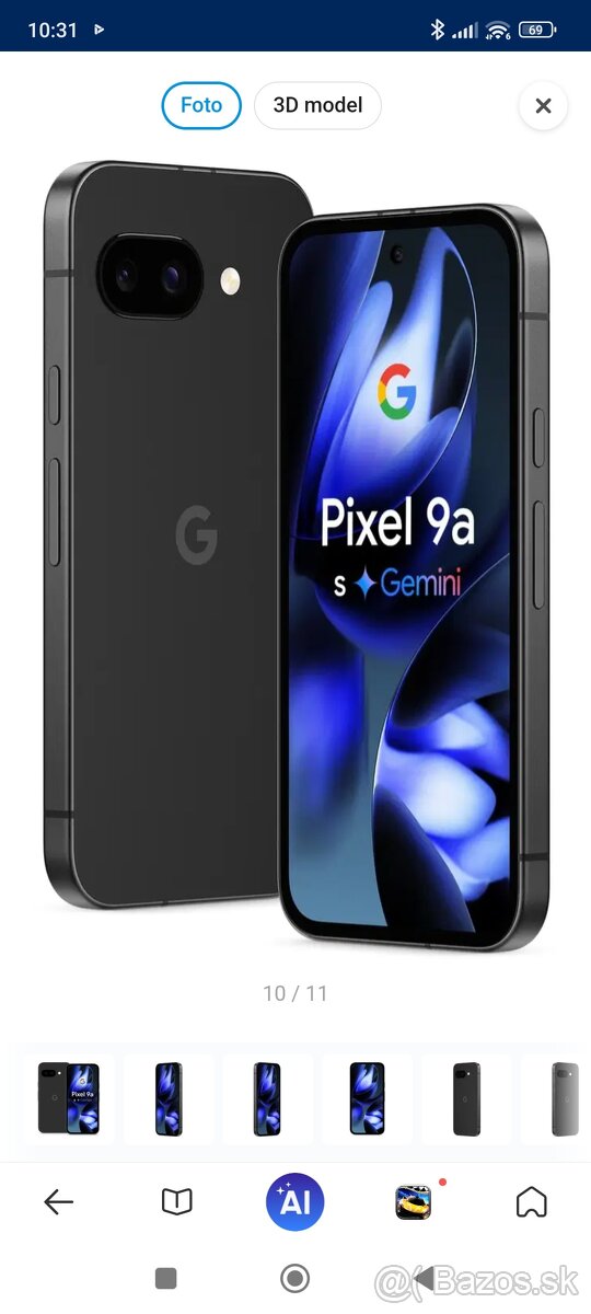 Novy Google pixel 9a