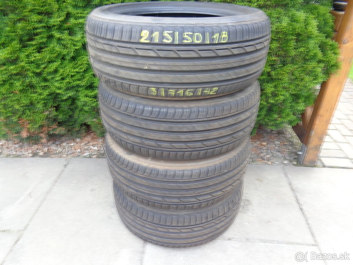 215/50R18 Bridgestone letne pneu