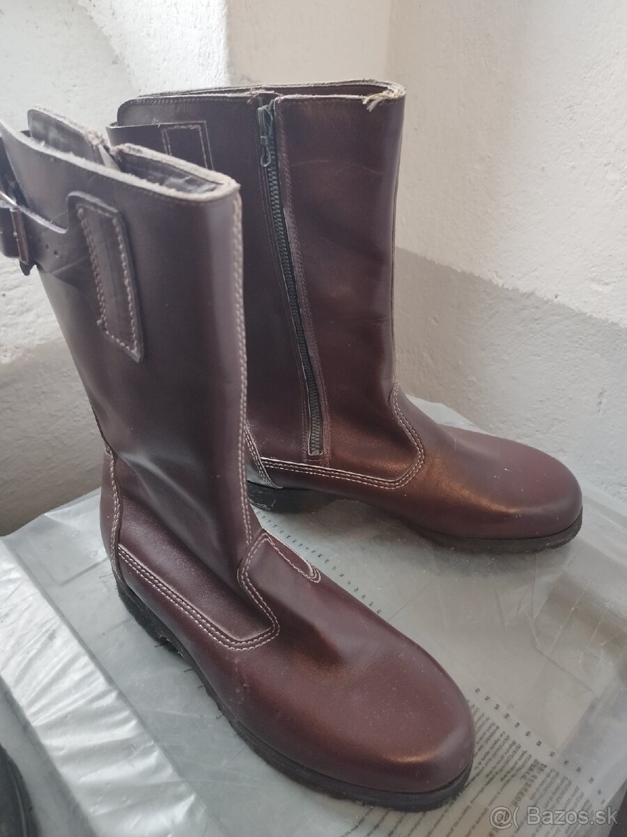 Vojenské dôstojnícke čižmy ČSĽA