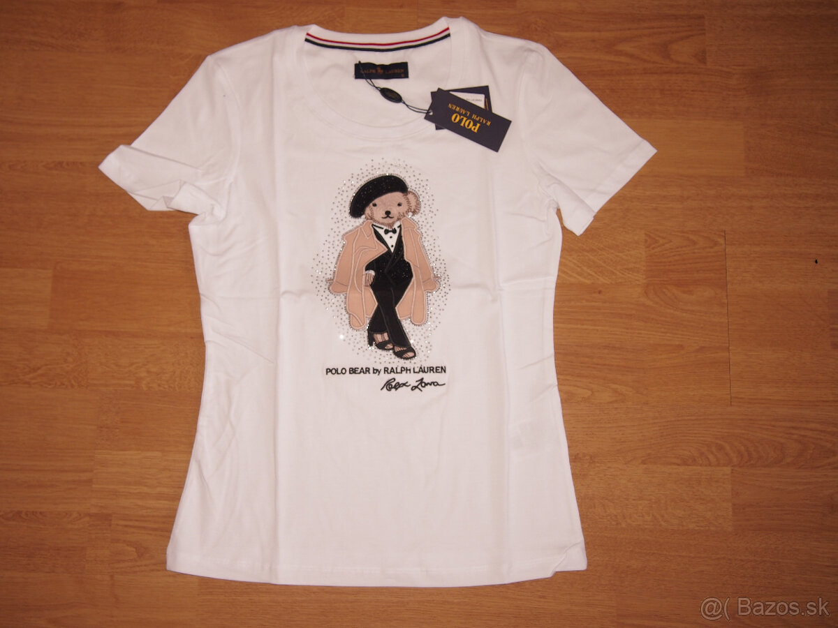 Ralph Lauren dámske biele tričko