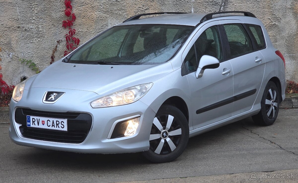 Peugeot 308sw 1.6hdi 68kw-kúpené na Slovensku-2013