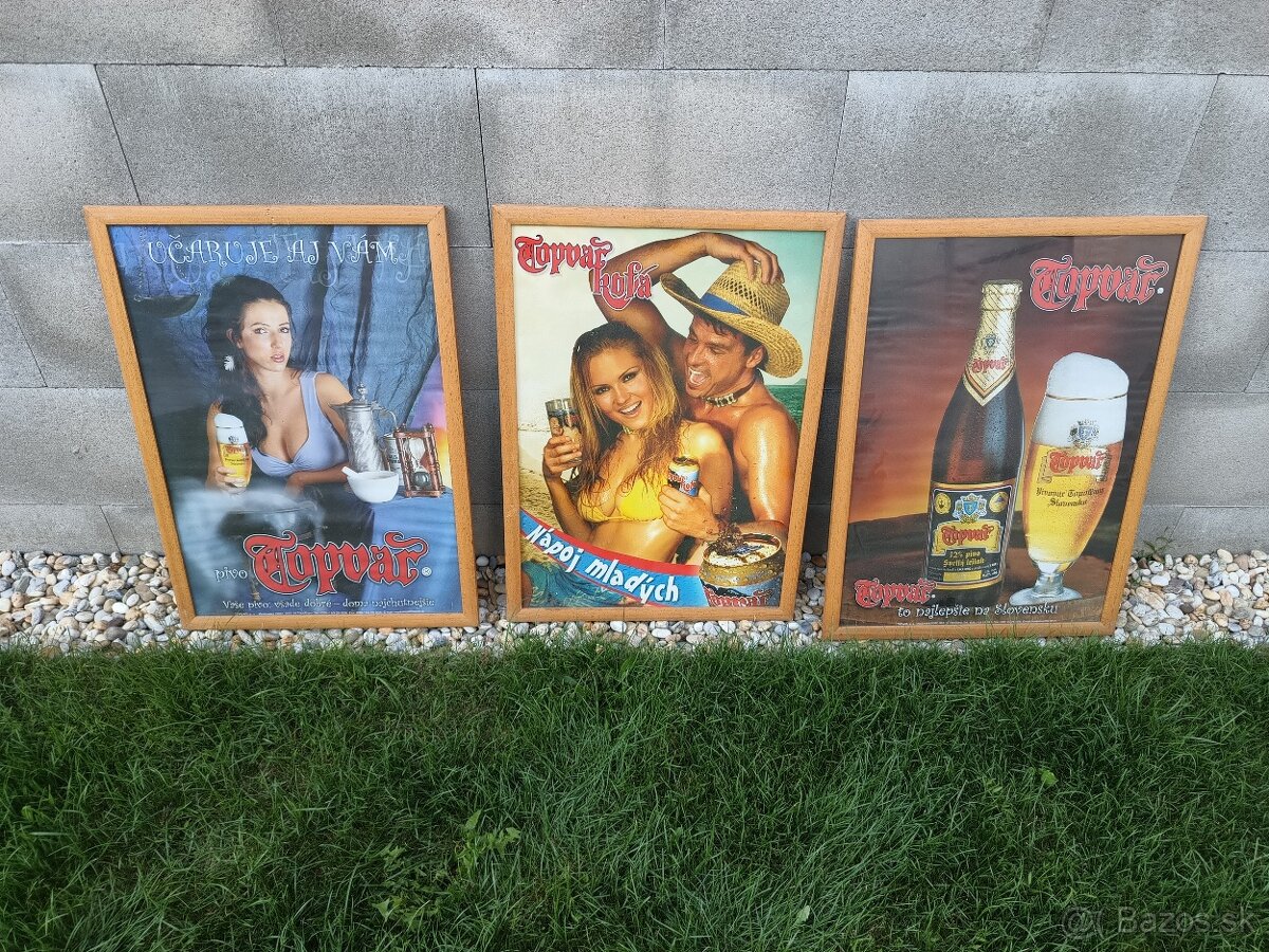obrazy stará reklama na pivo TOPVAR - [4.11. 2025]