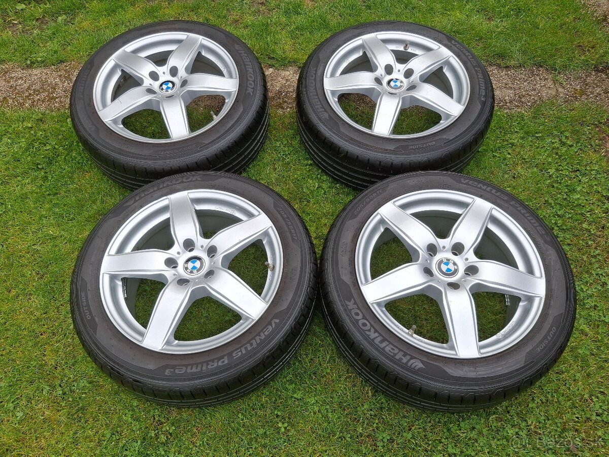17" ALU 5x112 BMW + TPMS+ letné 205/55 r17 8mm TOP