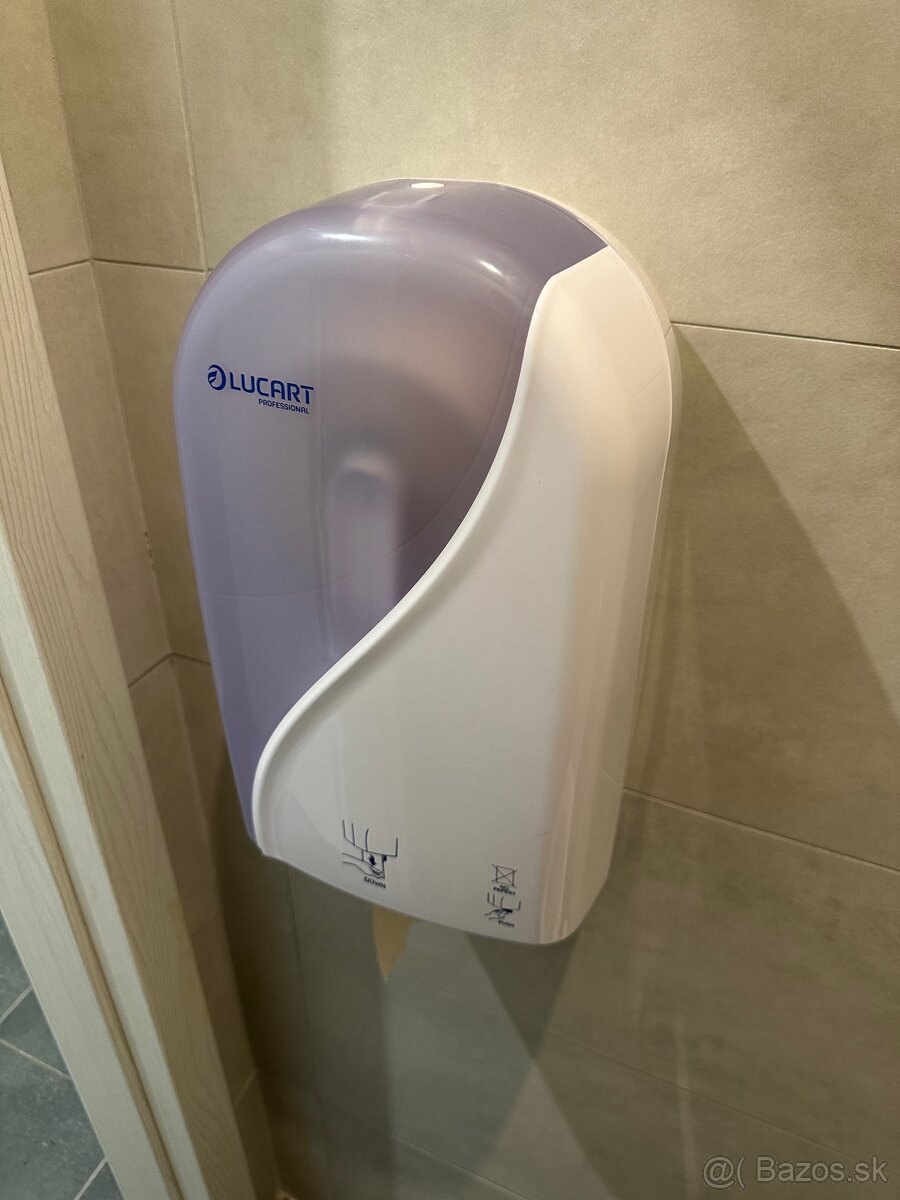 Predám dávkovač toaletného papiera Lucart Identity Autocut