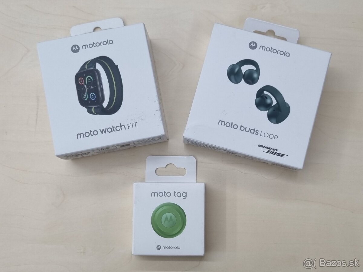 Moto Buds Loop + Watch Fit balíček