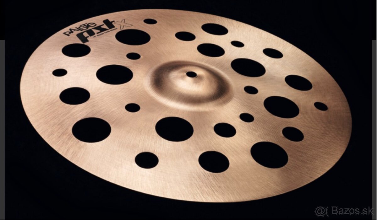 Predám Paiste thin Pst x crash 18