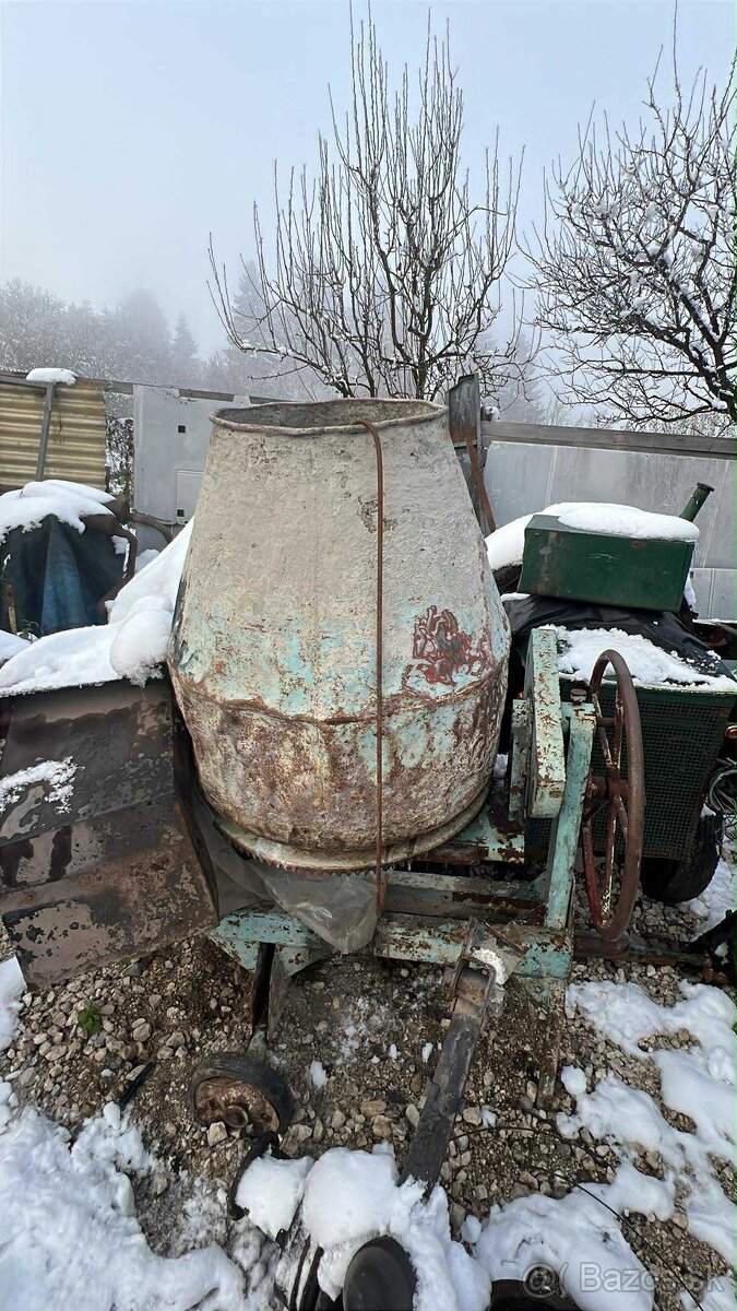 Predám starú poctivú miešačku – fabricka