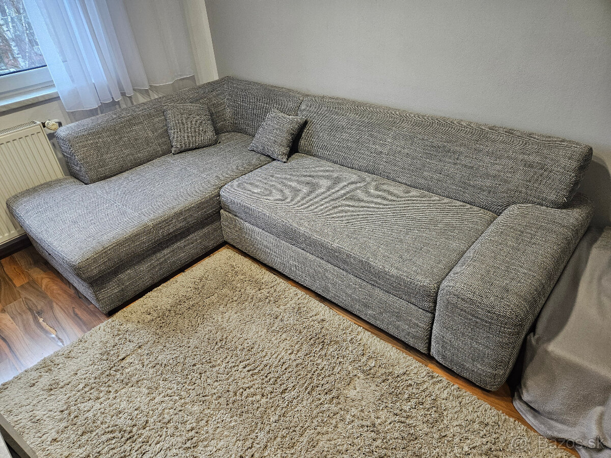 Rozkladací rohový gauč - ľavý