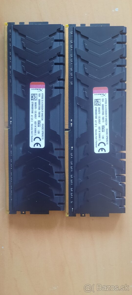 KINGSTON HyperX Predator 16GB (2x8GB)/DDR4/2666MHz/CL13/1.35