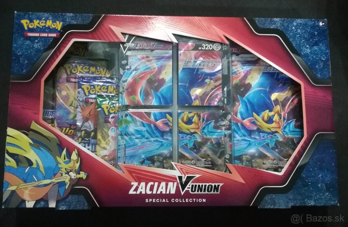 Pokemon TCG : Zacian V-Union box