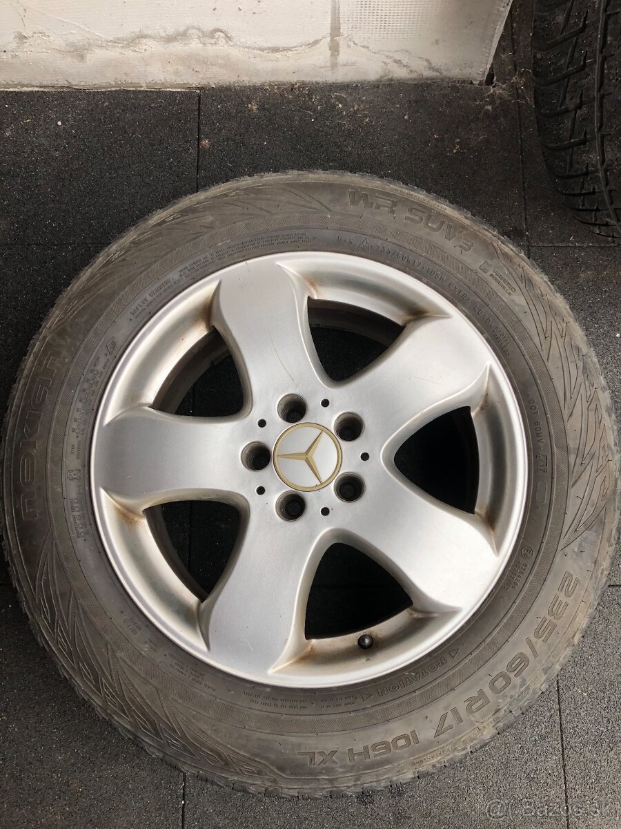 Hliníkové disky 5x112 r17 , 235//65 r17 mercedes