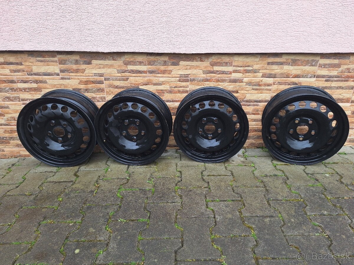 Predám plechové disky 5x112 r15