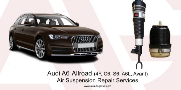 Vzduchový podvozok vak mech tlmič Audi A6 A8 A7