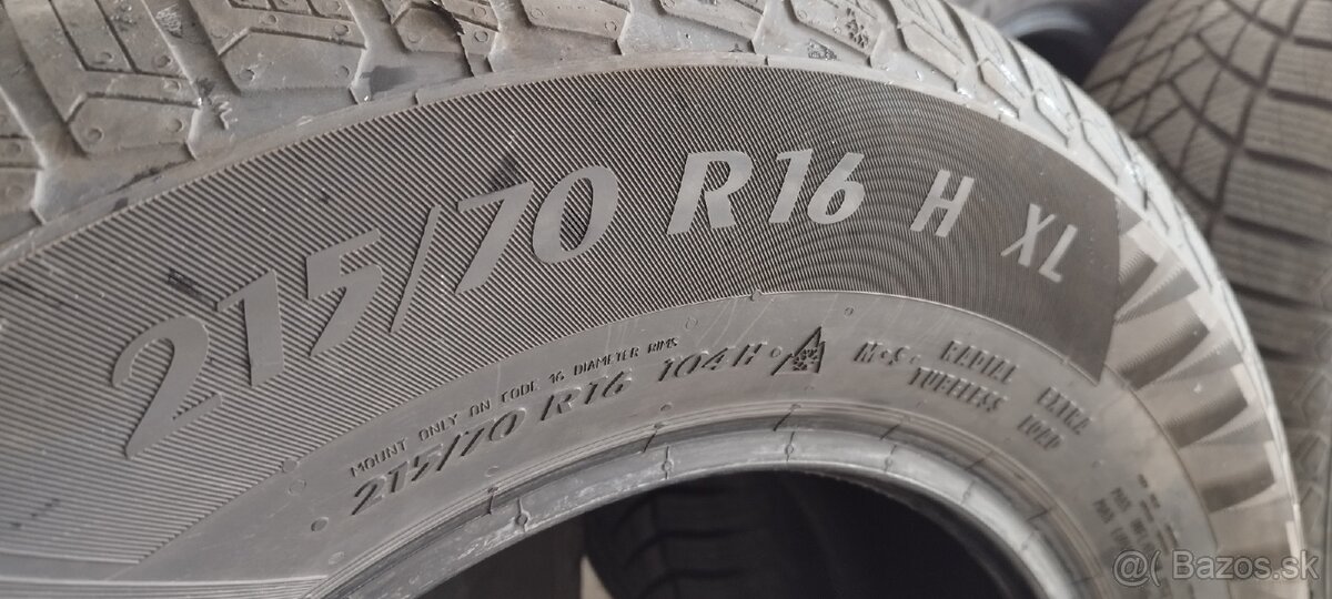 Zimné pneumatiky 215/70 R16