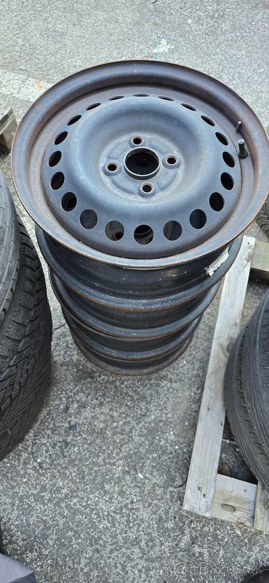 Predam plechace r15 4x100