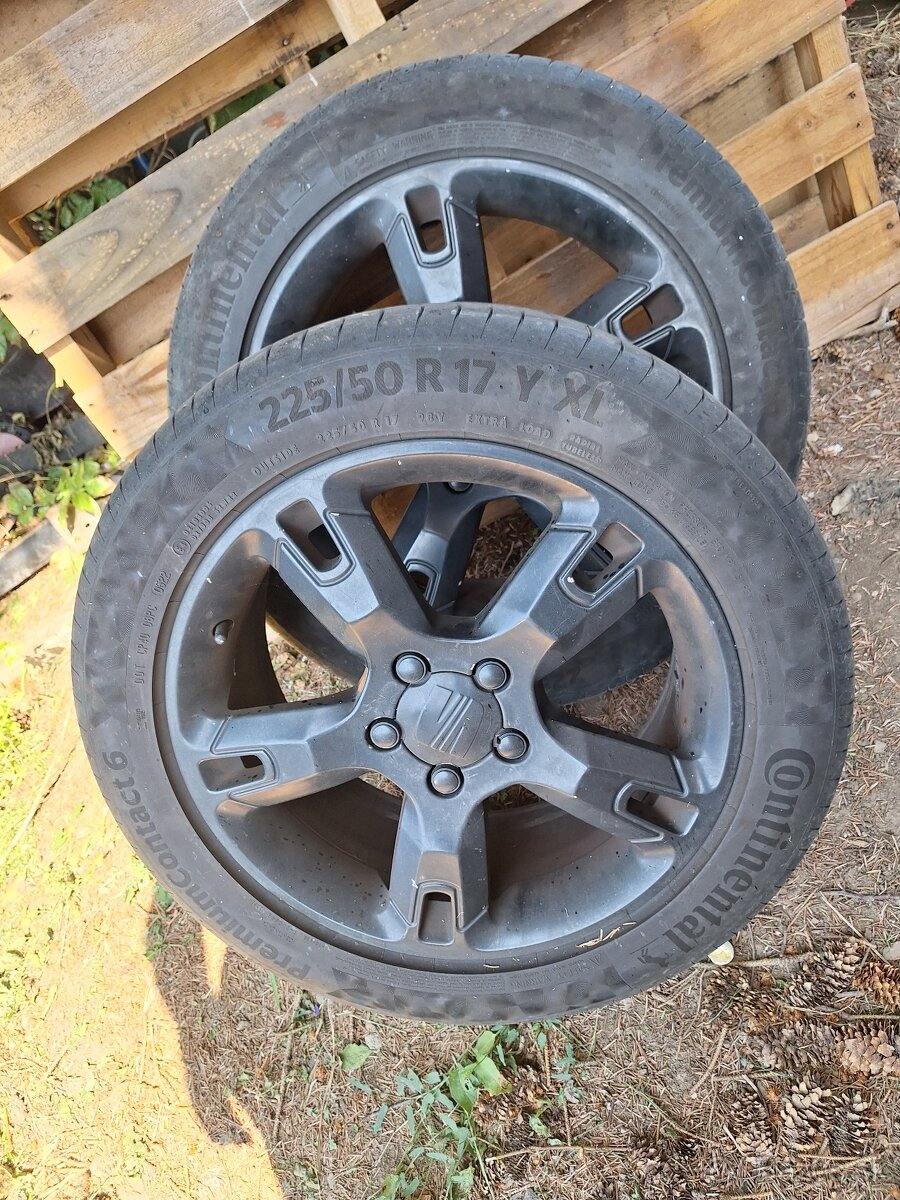 225/50R17 seat 5x112