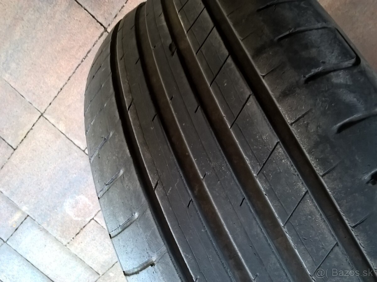 LETNÉ 225/55 R16 99W GOODYEAR a KUMHO 5 mm UŽ OD 60-€/sada -