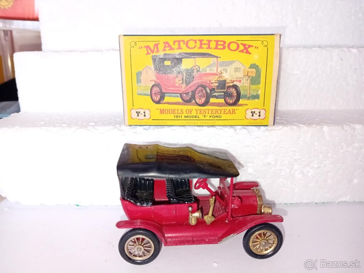 Matchbox Yesteryear v krabickach