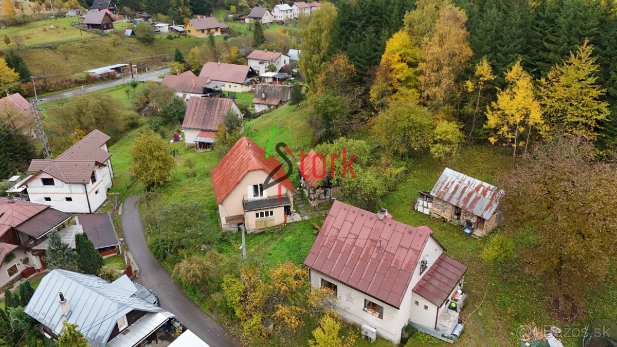 Starší rodinný dom s veľkým pozemkom - Veľké Rovné