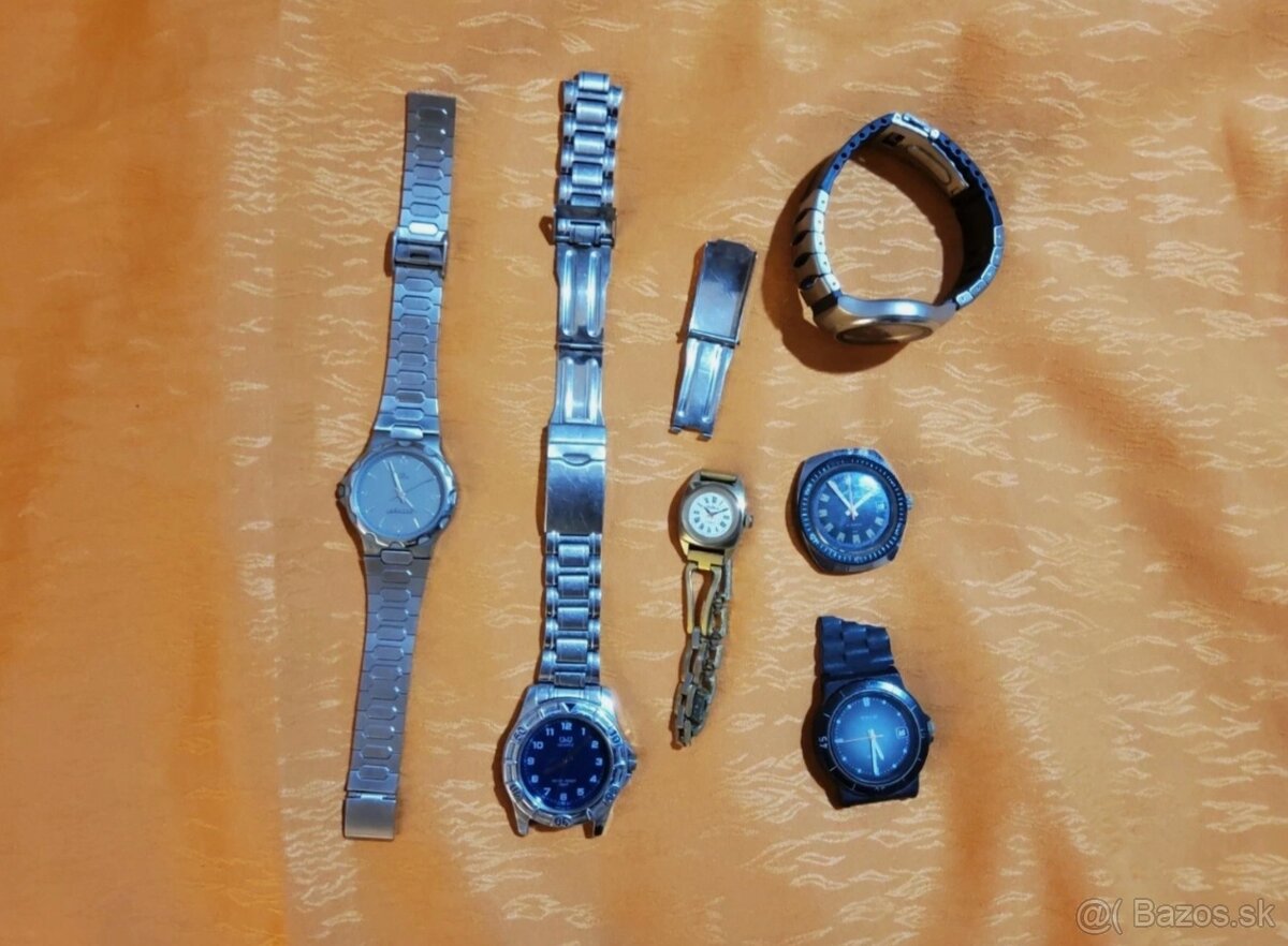 Retro hodinky rozne (balik hodiniek)