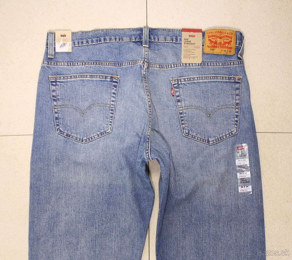 Pánské džíny Levi's 569 W36/L34=48/115cm p269