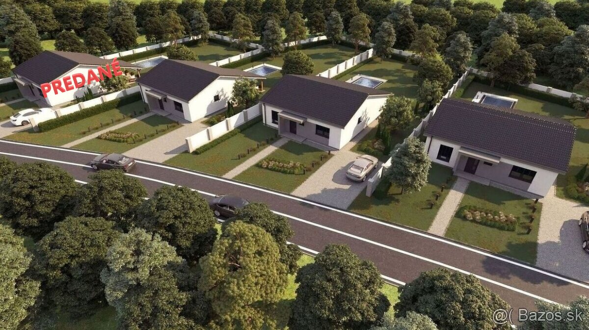 NA PREDAJ 3x NOVOSTAVBA LEVICE- ČASŤ MALÝ KIAR