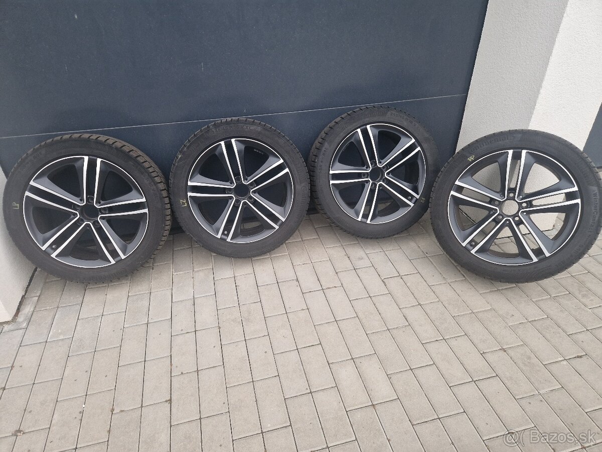 Mercedes originál 18" zimní kola Continental – TOP stav