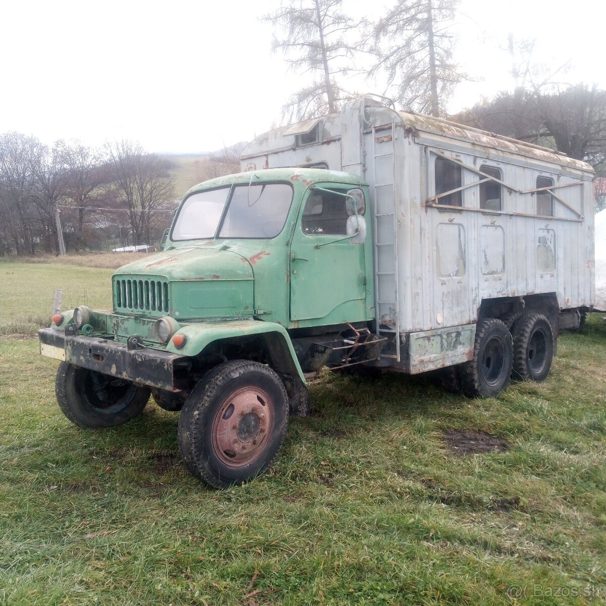 Praga V3S PV3S pojazdná dielňa  ,elektrocentrála