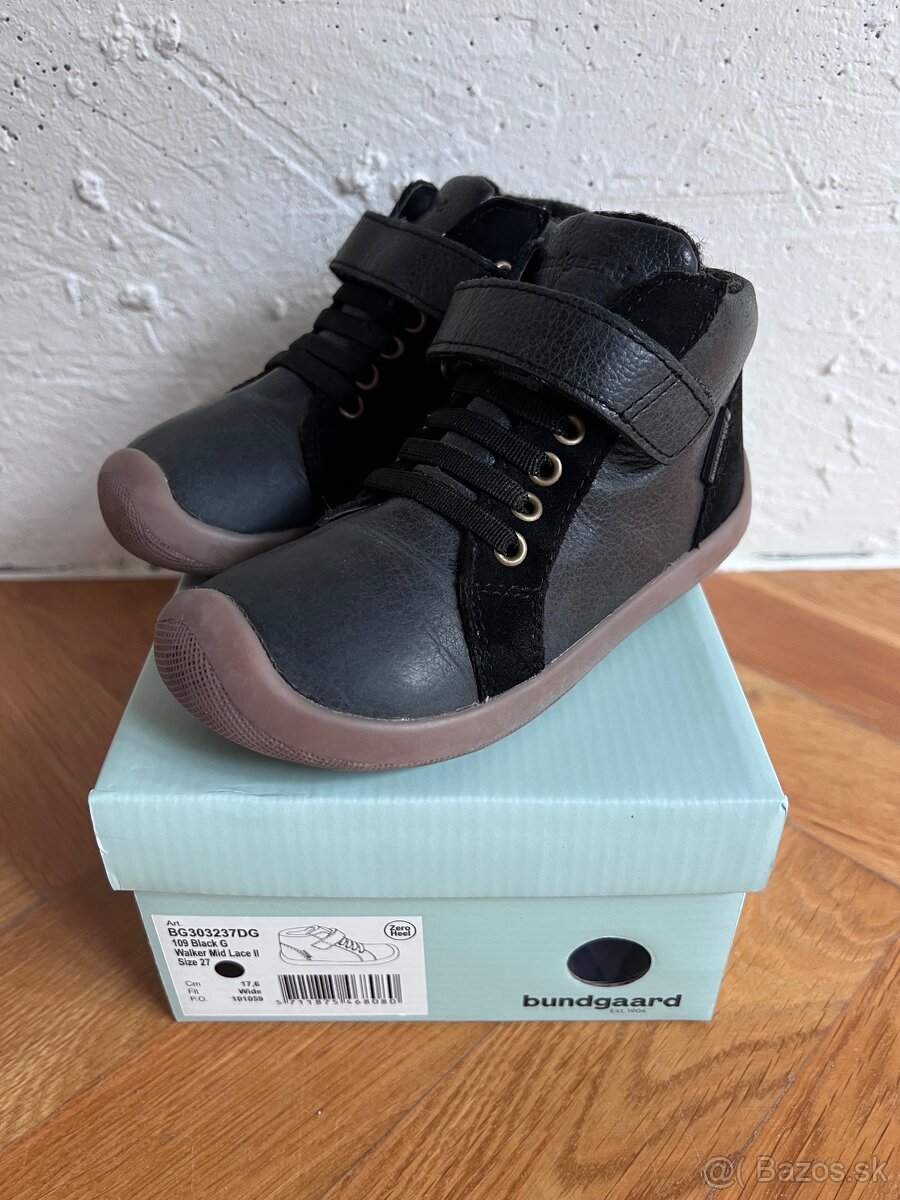 BUNDGAARD zimné zateplené topánky, black