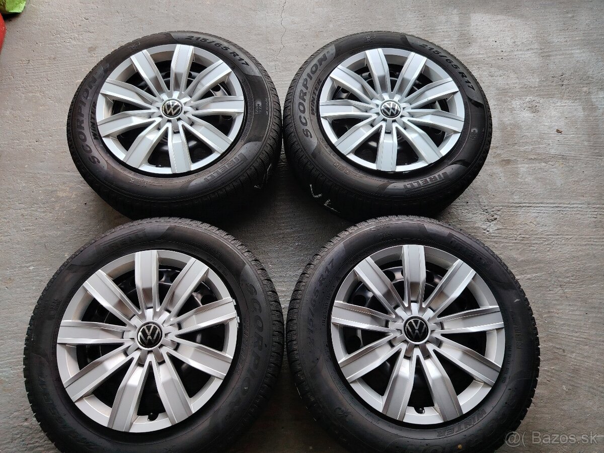 Zimné kolesá Volkswagen Tiguan 5x112 R17