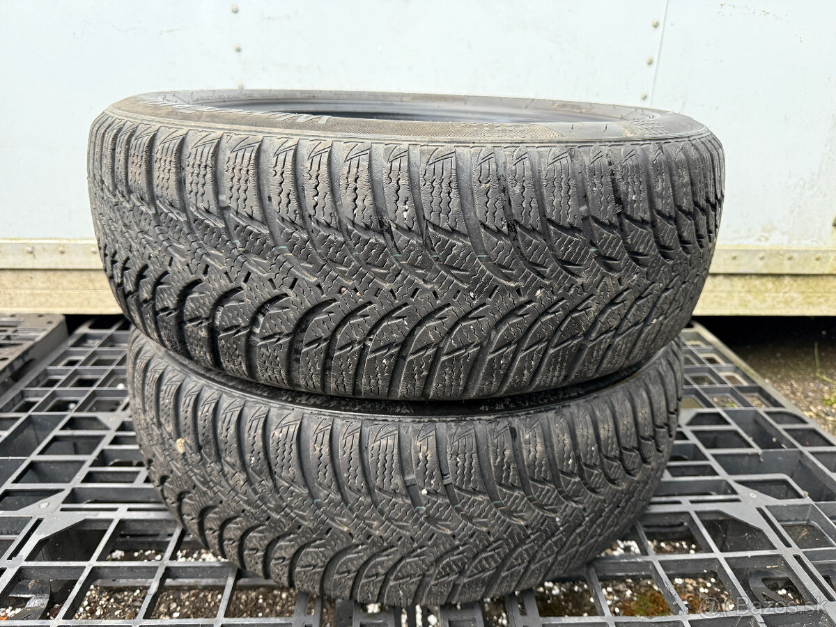 PREDÁM 2 kusy zimné pneumatiky KUMHO 195/55 R16 87H