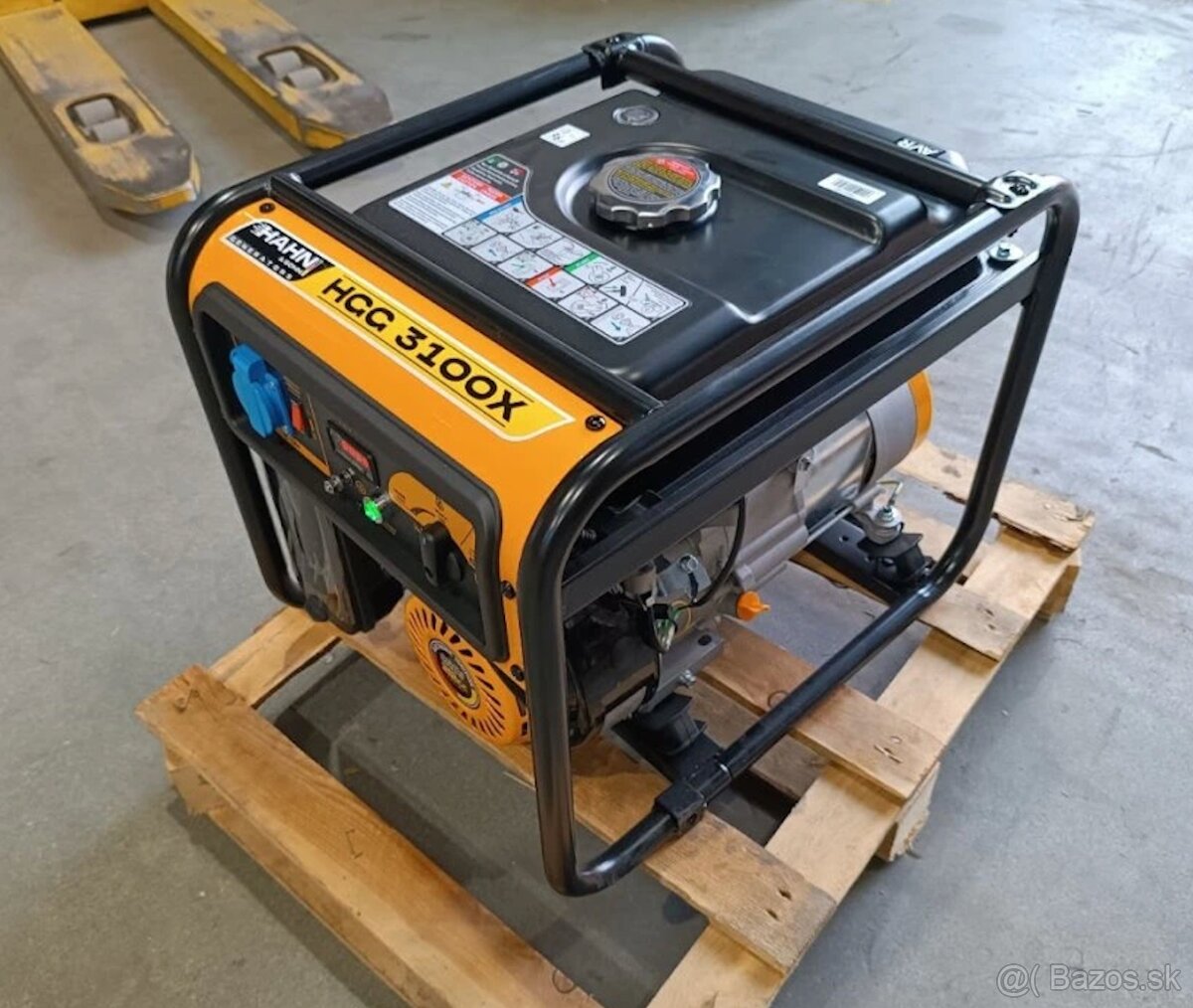 Benzínový generátor Hahn & Sohn HGG 3100X AVR
