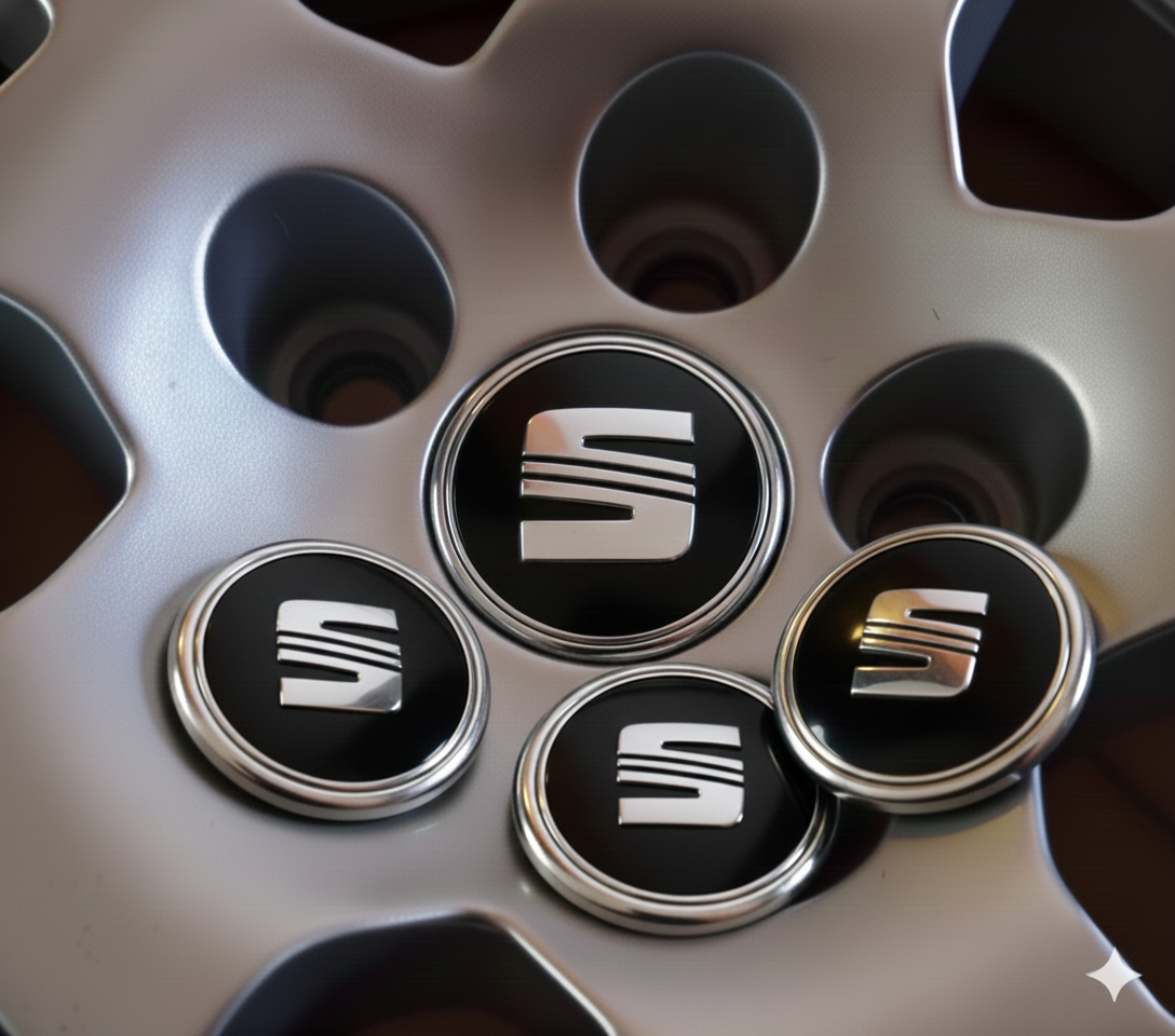 Stredové krytky SEAT 60 mm