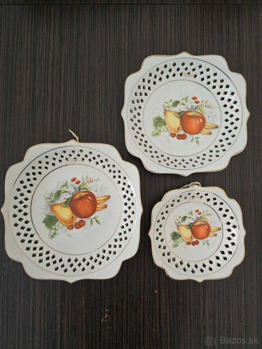 Porcelánové taniere ozdobné