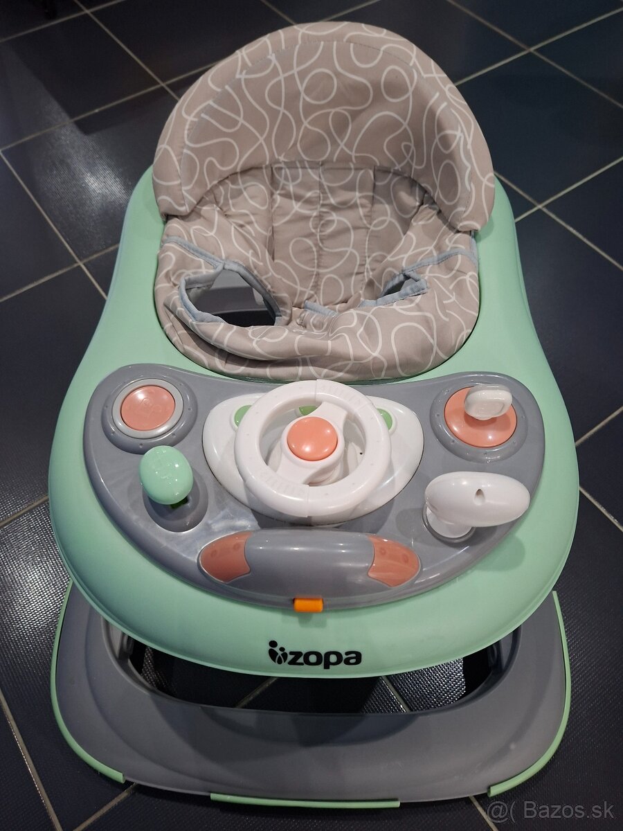 ZOPA Chodítko Fiesta, Grey/Mint